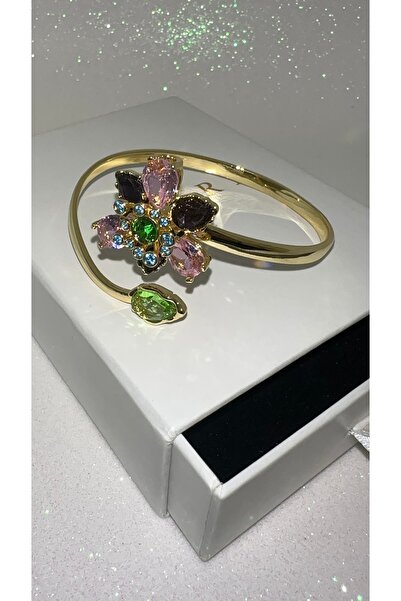 GLARE JEWELRY CO Vintage Modeli Pinterest Renkli Cam Taşlı Paslanmaz Çelik Ke...