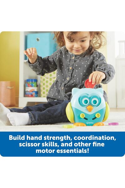 Learning Resources Hoot The Fine Motor Owl, Set Of 1, Multicolor
