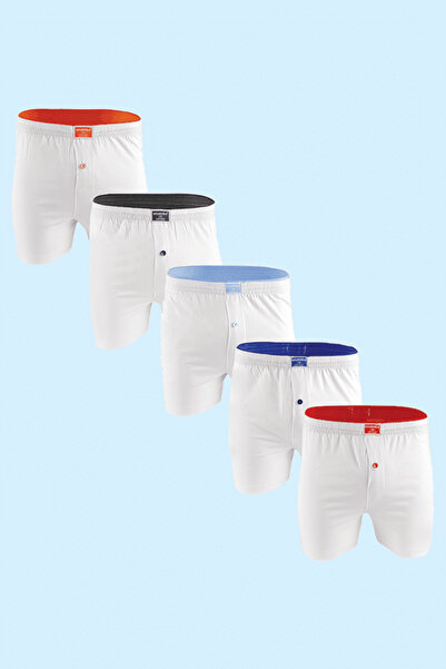 Ceylanoğlu bumbac 100% PROSOAPE BĂRBAȚI boxeri MIXTE PACHET ECO CU 5-PIESE 032