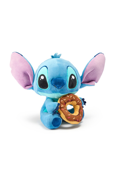 Disney Jucărie de pluș Stitch cu gogoașă, 25 cm