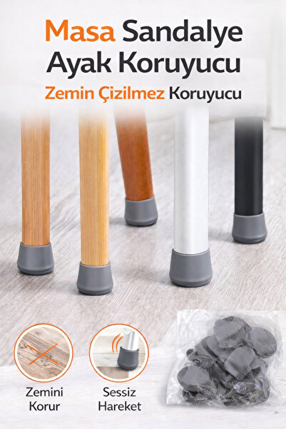 Masa Sandalye Ayak Koruyucu Zemin Çizilmez Koruyucu