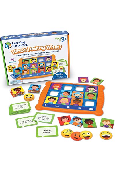 Learning Resources ألعاب التعلم الاجتماعي والعاطفي: من يشعر بماذا؟