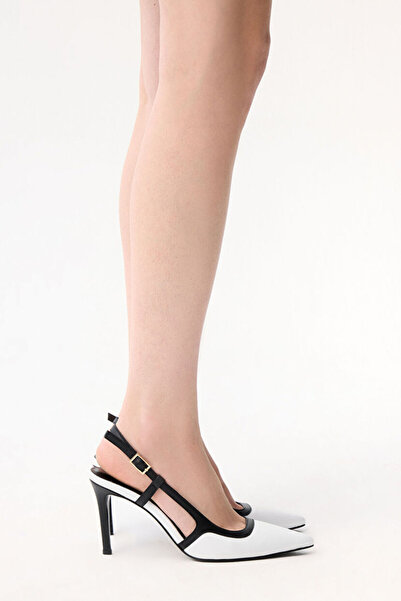 Love My Body Deri Arkası Açık Ayakkabı