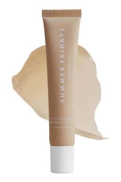 SUMMER FRIDAYS بلسم زبدة الشفاه - قناع مرطب للشفاه وبلسم للشفاه - فانيليا (0....
