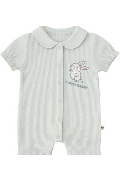 popees babycare Popees Half Sleeve Romper for Baby Girl