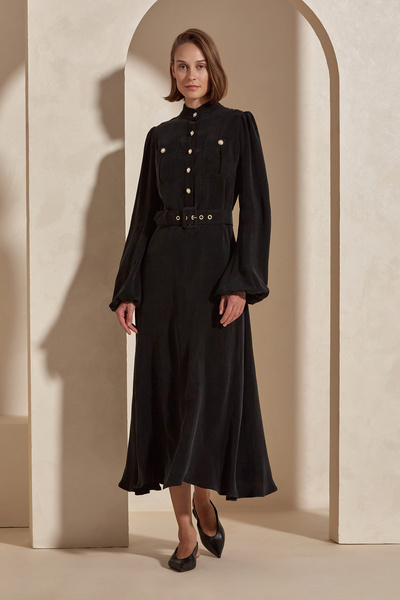 Dahlia Bianca Brie Long Dress