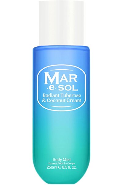 MAR.e.SOL بخاخ معطر للجسم برائحة مسك الروم وكريمة جوز الهند للنساء، 250 مل