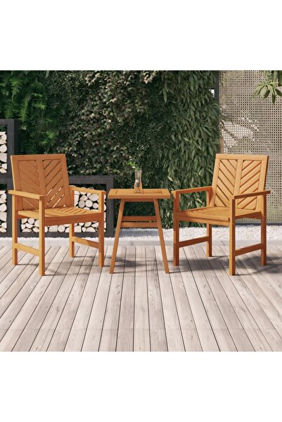Concept Garden table chairs 2 pcs, solid acacia wood