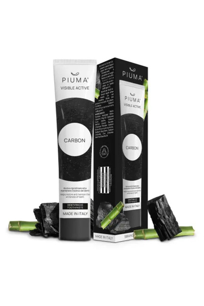 PİUMA معجون أسنان بالفحم النشط لتبييض الأسنان – Active Carbon
