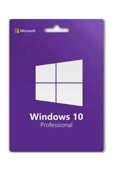 MICROSOFT Windows 10 Pro Dijital Lisans Anahtarı Kalıcı Key Ömür Boyu