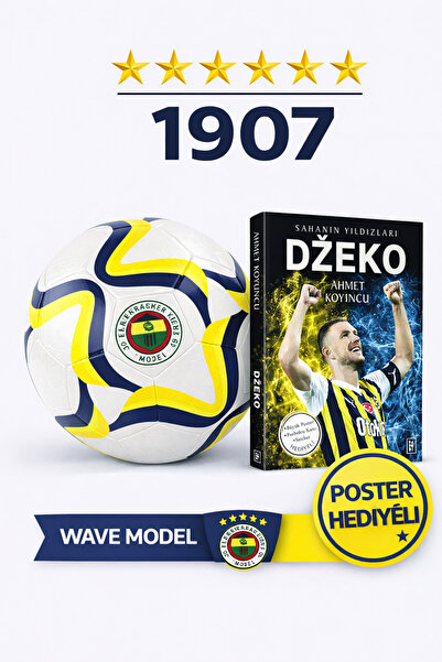 Fenerbahçe Wave Futbol Topu Yeni Sezon Modeli – Dzeko Kitabı ve Poster Hediyeli