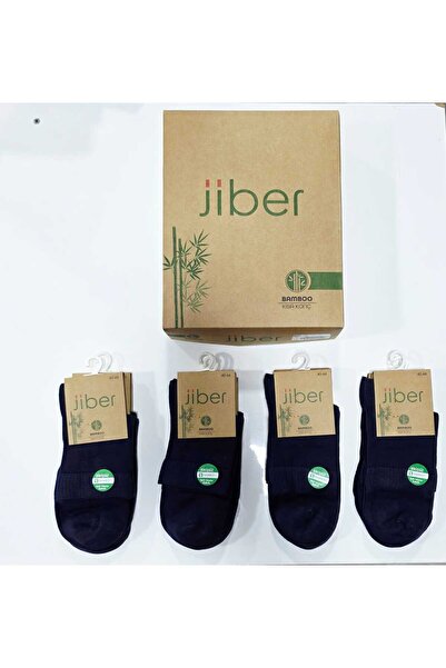 Jiber Men's Bambo Half-Coated Socks 12-Pack Box