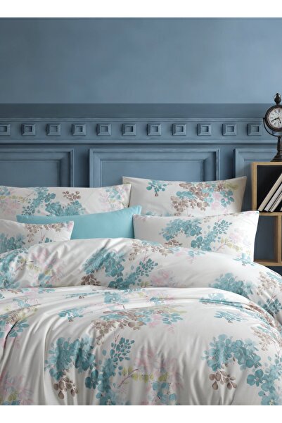 NazeninHome Ranforce bumbac 100% pentru o persoană cearșaf Set de 2 (2 bucăți...