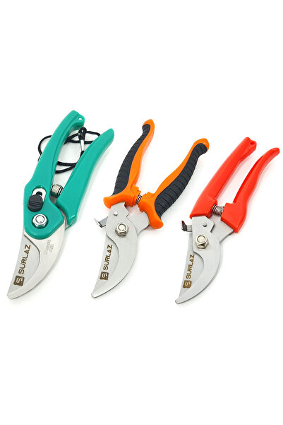SürLaz 3-dijelne škare za orezivanje, škare za orezivanje grana vinograda i c...
