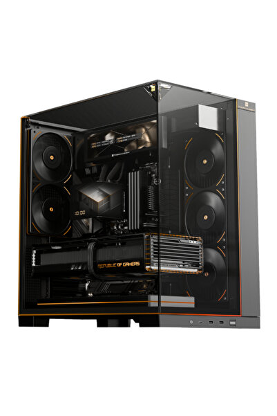 ThermalRight TR-A70 Vision ATX case with LED lines and 9.16'' LCD screen Blac...