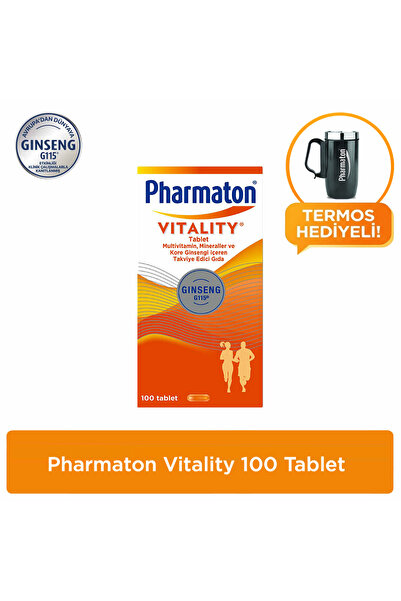 Pharmaton VITALITY_100 TABLET +TERMOS