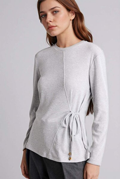 DeFacto Relax Fit Crew Neck Long Sleeve T-Shirt H1204Ax26Sp