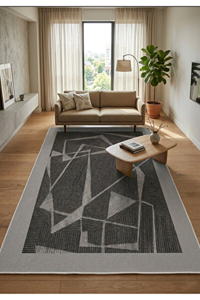 eco concept MegaStar Serisi Dijital Baskı Yıkanabilir Kaymaz Taban Salon Halı...