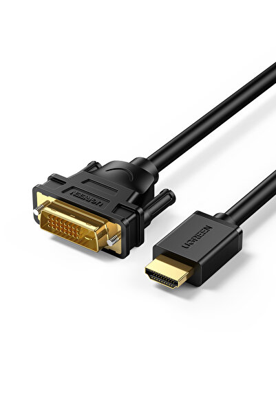 Ugreen HDMI to DVI 1080P Çift Yönlü Görüntü Aktarma Kablosu, 2 Metre, 10135