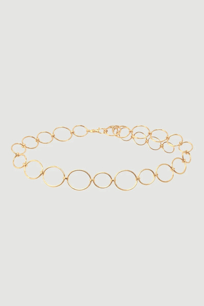Gusto Lanț metalic inelar curea - Auriu