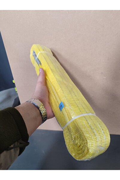 KAYRA LEATHER CRAFT KLC 3 Ton 1 Metre Sarı Renk Sapan Polyester Spanzet Sağla...