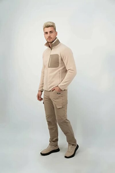 Hersley New Season Men's Parachute Fabric Cargo Pocket Pack Trousers