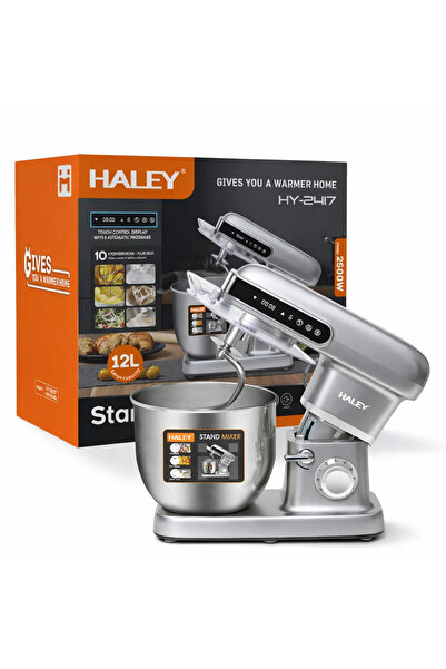 HALEY Mixer planetar profesional HY-2417, 2500W, bol din oțel inoxidabil de 1...