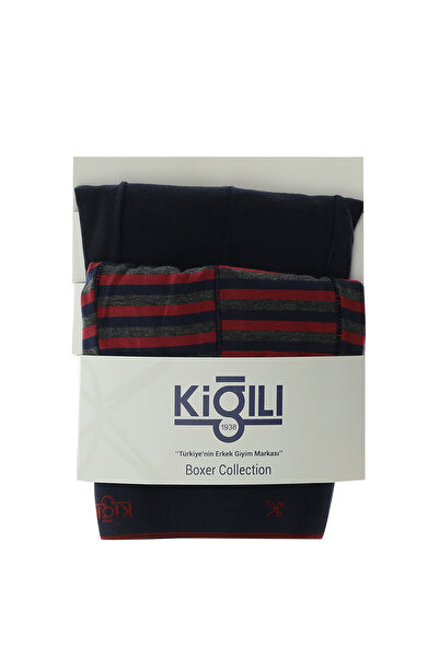 Kiğılı Σετ 2 βαμβακερών μπόξερ με σχέδια