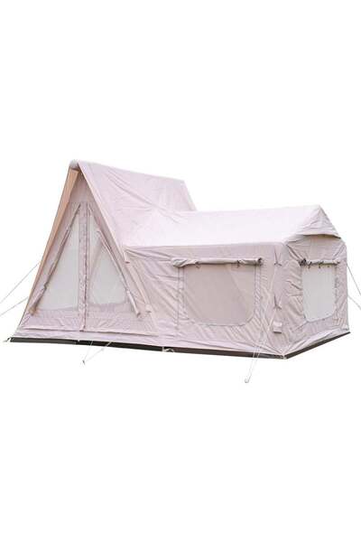 DPT Air Camping Tent Canvas Fabric Air Inflatable Tent Size420*300*255Cm