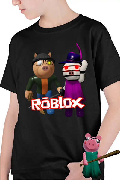 OEM Tricou Copii Baieti Pony Zizzy Roblox Piggy