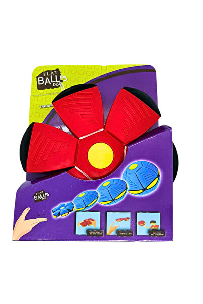 Frisbee Transformable Flat Ball, Flying Disc that Transforms into a Ball