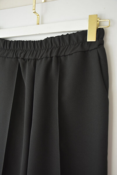 Rukayyel Duble Paça Pantolon - Siyah
