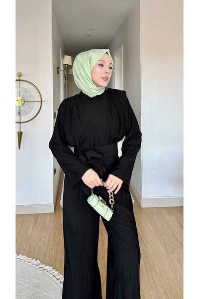 demet's collection Çiğdem Tensel Tesettür Uzun Tulum