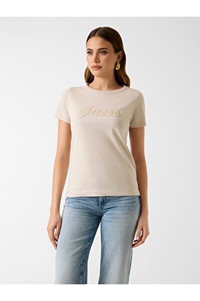 Guess Tricou pentru femei, croială boxy tricou