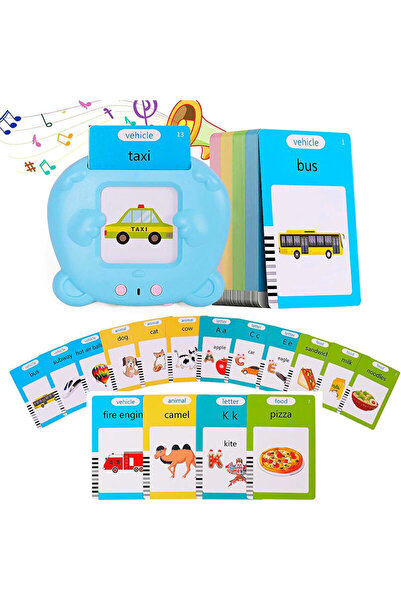 Generic Konuşan Flash Kart İngilizce Öğrenme Oyuncağı 224 Kelime – 112 Kart