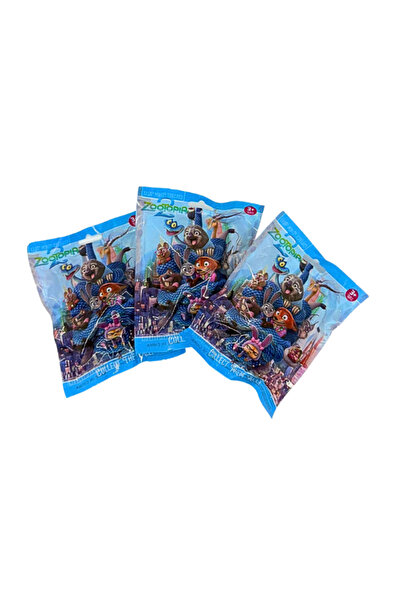 OEM Set 3 Plicuri Figurine Surpriza Zootopia 2, Figurine Colectibile pentru C...