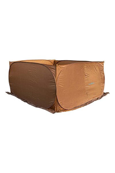 AL SANIDI Nylon Windbreak For Trips, Camping Curtain, Sandy, Size 320*320*150Cm