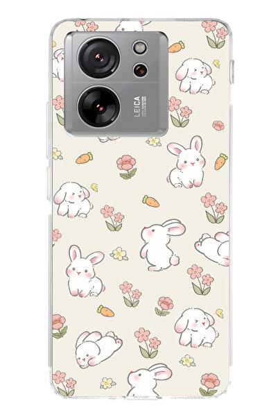 lelia Mi 13t Compatible Printed Transparent Phone Case |   Collection: Cute A...