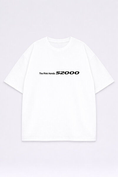VODEXA Tricou oversize pentru bărbați SUKI, imprimat, 100% bumbac, croială co...