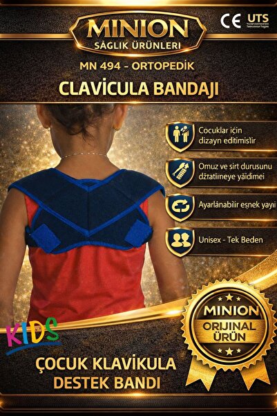 Minion Ortopedik Clavicula Bandajı Kids 494