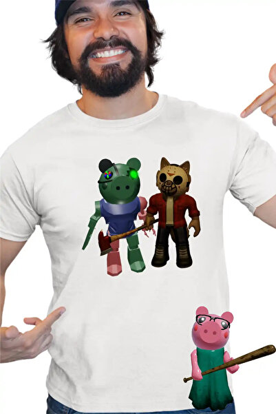 OEM Robby Doggy Roblox Piggy Pigy Men's T-Shirt