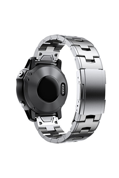 Choice5 22mm Silver 22mm 26mm Quick Fit Titanium Metal Watch Band Bracelet Fo...