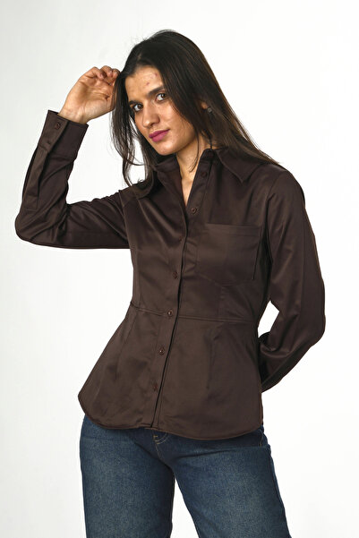 ABBRA Ženska jednodijelna majica sa detaljima na struku