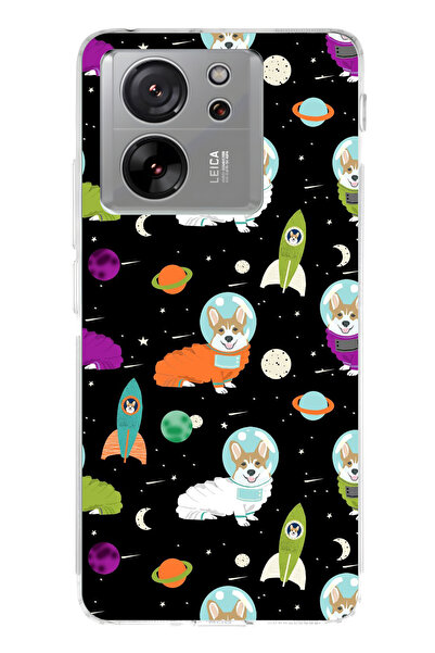 lelia حافظة هاتف شفافة متوافقة مع Mi 13T مطبوع |   المجموعة: قصص باو برينت