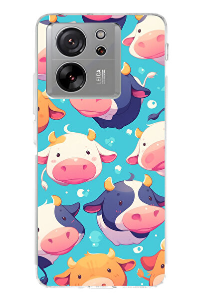 lelia Mi 13t Compatible Printed Transparent Phone Case |   Collection: Cute A...