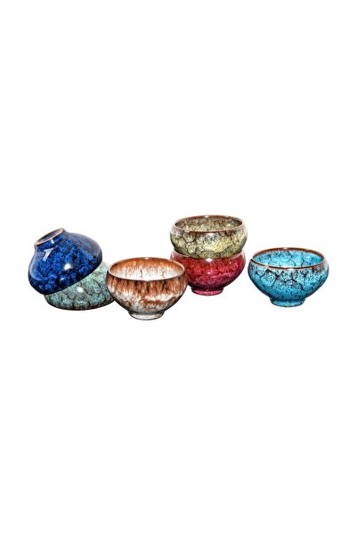 AL SANIDI Decorative Patterned Cup, For Trips And Travel, Multicolored , Set ...