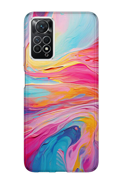 lelia حافظة هاتف شفافة متوافقة مع Redmi Note 11 Pro مطبوع |   مجموعة: سلسلة ب...