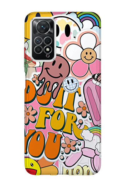 lelia حافظة هاتف شفافة متوافقة مع Redmi Note 11 Pro مطبوع |   مجموعة كروماتيك...