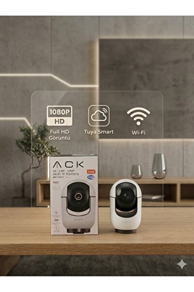 ACK AKILLI KAMERA HD 2MP 1080P IP20