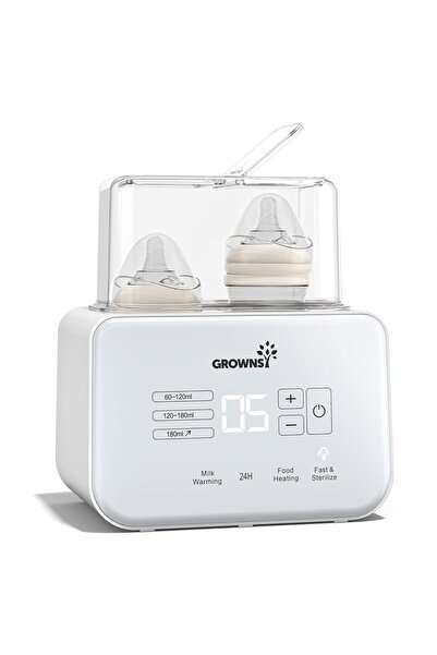 GROWNSY Încălzitor de biberoane, sterilizator pentru biberoane, încălzire și ...